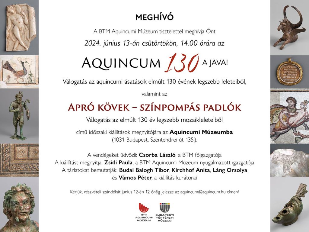 Aquincum130 megnyitó